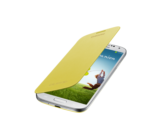 Samsung Flip Case do Galaxy S4 I9505  żółte - 214612 - zdjęcie 2